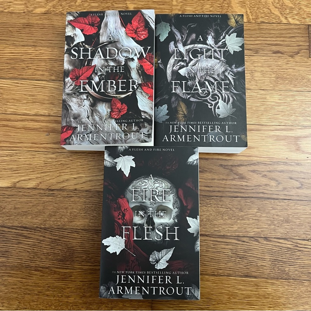 Flesh and Fire Series (Books 1-3, paperback) by Jennifer Armentrout